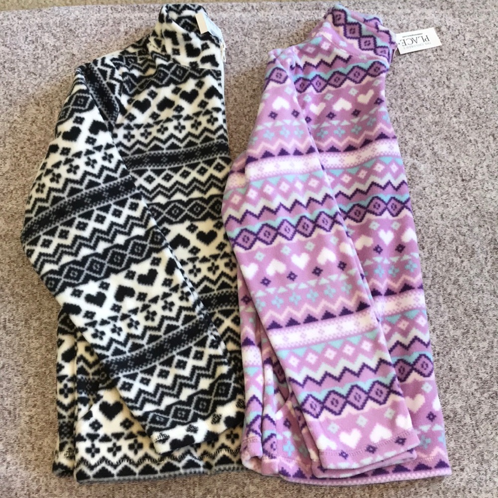 Girls 10/12. Children’s place fleece 1/4 zip bund